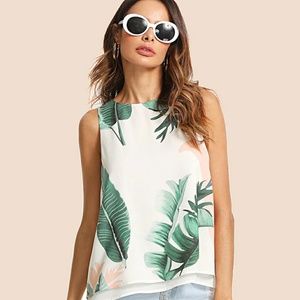 Brand new Tropical Tank Top